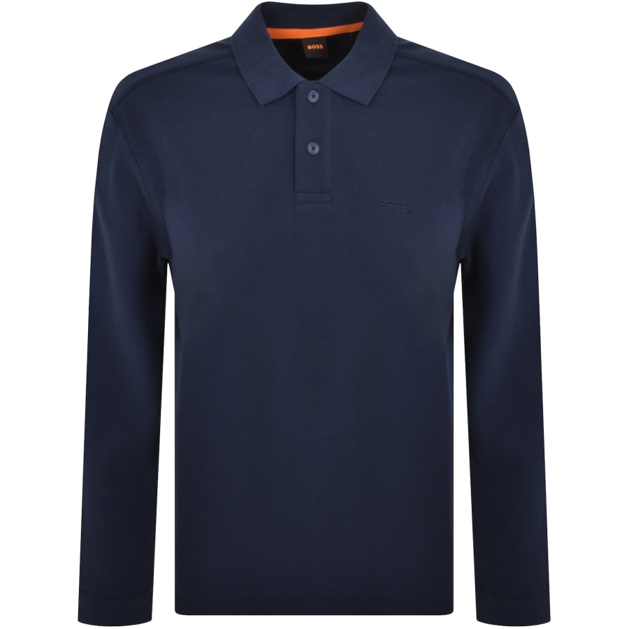 Mens designer long sleeve polo hot sale